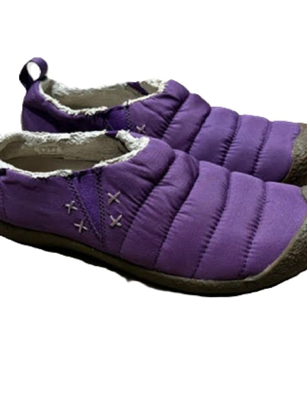 KEEN Howser II slippers Quilted Slip-On Women's 8.5 Purple BM1